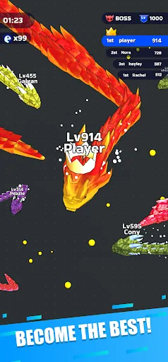 Snake Clash! screenshot 8